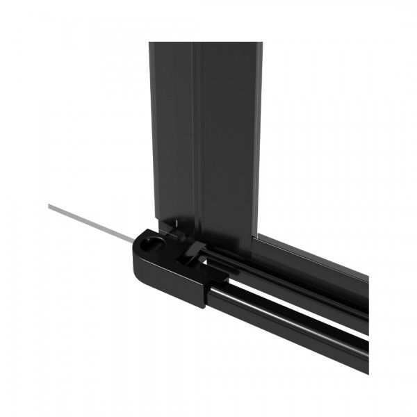 Deante Kerria Plus element łączący czarny mat KTS_N11X