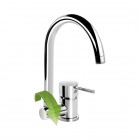 Deante Aster bateria zlewozmywakowa ze składaną wylewką U BCA 061M