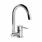 Deante Aster bateria zlewozmywakowa ze składaną wylewką U BCA 061M