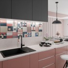 Deante Aster bateria zlewozmywakowa z podłączeniem do filtra wody czarny/miedź BCA B64M