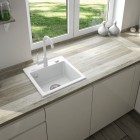 Deante Nemezja bateria zlewozmywakowa alabaster BEN_A62M