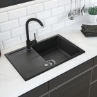 Deante Nemezja bateria zlewozmywakowa grafitowa BEN 262M