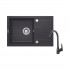Deante Corio zlewozmywak granitowy 67x44 cm grafit z baterią kuchenną czarny mat ZRCB2113