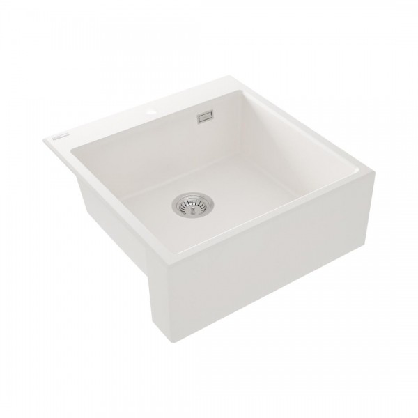 Deante Eridan zlewozmywak granitowy 61x60 cm alabaster ZQE_A10K