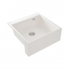 Deante Eridan zlewozmywak granitowy 61x60 cm alabaster ZQE_A10K