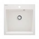 Deante Evora zlewozmywak granitowy 50x50 cm alabaster ZQJ_A103