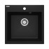 Deante Evora zlewozmywak granitowy 50x50 cm czarny mat ZQJ_N103