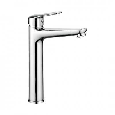 Deante Neo Boro bateria umywalkowa wysoka stojąca chrom BMO_020K