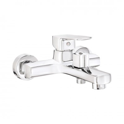 Deante Neo Maro bateria wannowa ścienna chrom BLO_010M