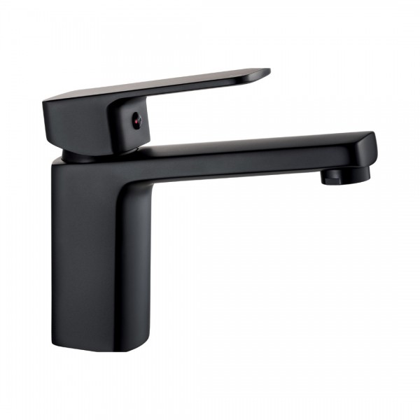 Deante Neo Maro bateria umywalkowa stojąca czarny mat BLO_N20M