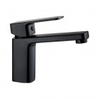 Deante Neo Maro bateria umywalkowa stojąca czarny mat BLO_N20M