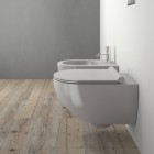 Catalano Sfera muszla wisząca 54 cm New Flush szary mat 1VSF54RCS