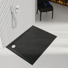 Schedpol Libra brodzik prostokątny 80x120 cm czarny 3SP.L1P-80120/C/ST