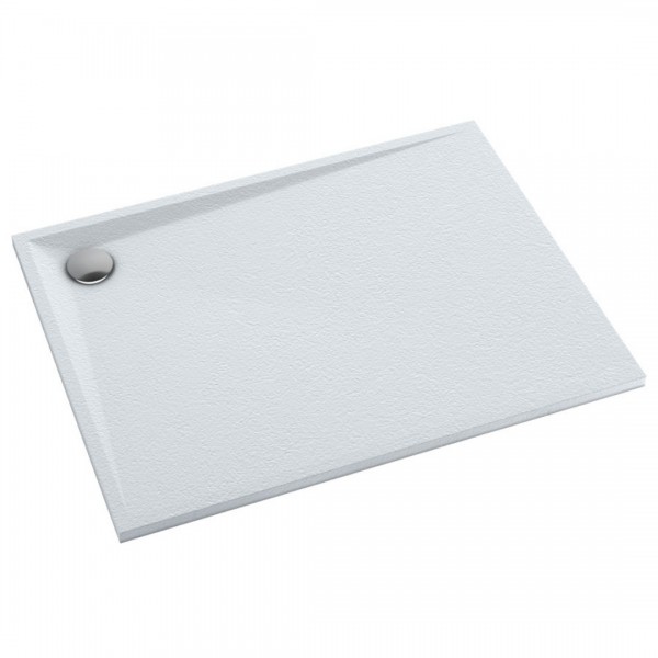 Schedpol Libra White Stone brodzik prostokątny 80x120 cm 3SP.L1P-80120/B/ST