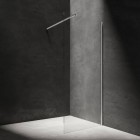 Omnires Marina ścianka wolnostojąca Walk-in 80 cm chrom DNR80XCRTR