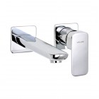 Valvex Loft bateria umywalkowa podtynkowa wylewka 18,6 cm chrom 2454780