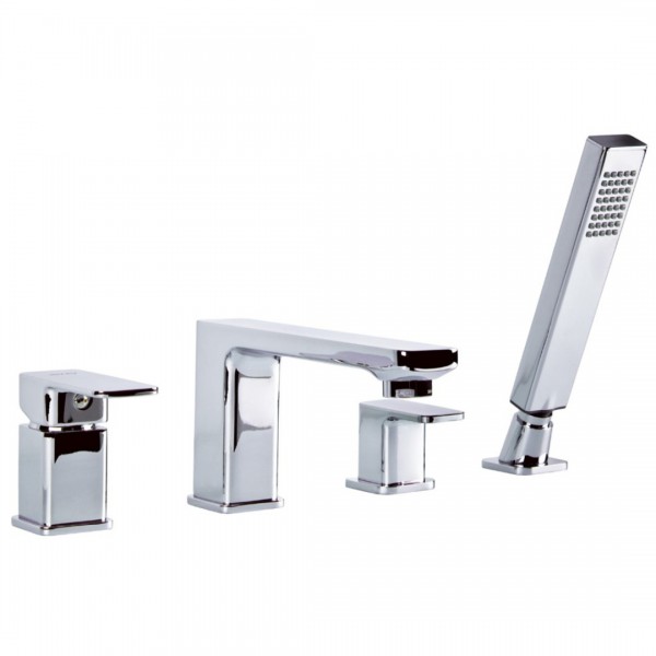 Valvex Loft bateria wannowa 4-otworowa chrom 2454890