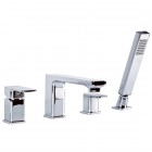 Valvex Loft bateria wannowa 4-otworowa chrom 2454890