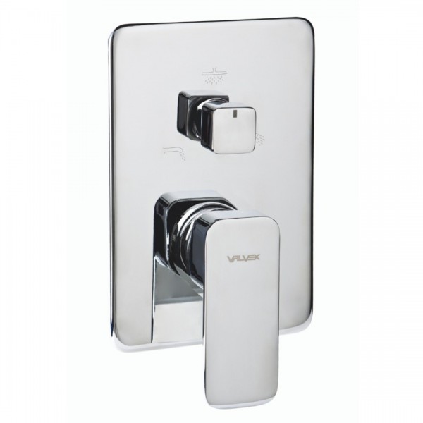 Valvex Loft bateria wannowo-prysznicowa podtynkowa 3-wyjściowa chrom 2408660