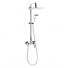 Valvex Loft zestaw natryskowy z deszczownicą 25 cm chrom 2455740