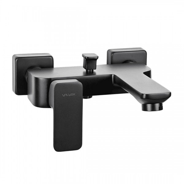 Valvex Loft bateria wannowa ścienna czarny mat 2455920