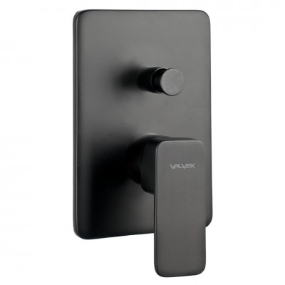 Valvex Loft bateria wannowo-prysznicowa podtynkowa czarny mat 2455970