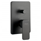 Valvex Loft bateria wannowo-prysznicowa podtynkowa czarny mat 2455970