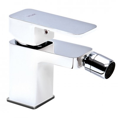 Valvex Loft bateria bidetowa stojąca biały/chrom 2456540