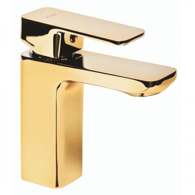 Valvex Loft bateria umywalkowa stojąca złoty połysk 2455800