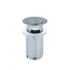 Valvex Star korek do umywalki z przelewem klik klak okrągły chrom 2452500