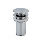 Valvex Vega korek do umywalki z przelewem klik klak okrągły chrom 2452550