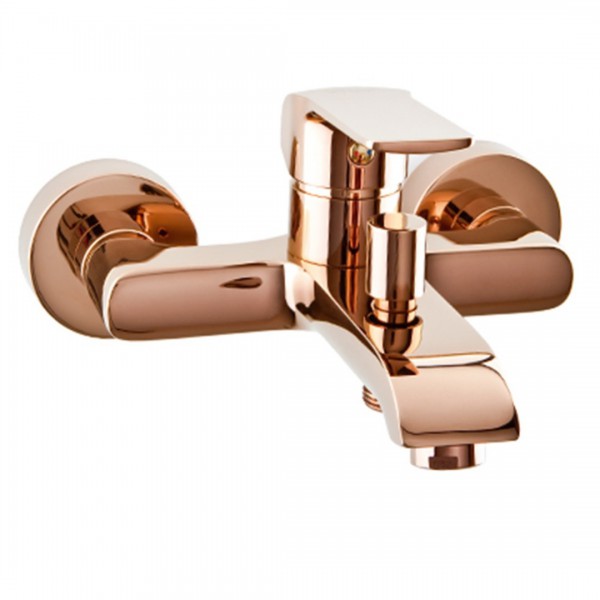 Valvex Aurora bateria wannowa ścienna złoto różowe 2445230