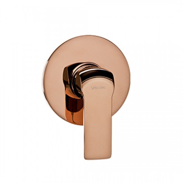 Valvex Aurora bateria prysznicowa podtynkowa złoto różowe 2445260