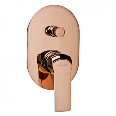 Valvex Aurora bateria wannowo-prysznicowa podtynkowa złoto różowe 2445270