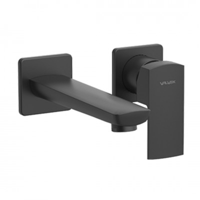 Valvex V bateria umywalkowa podtynkowa wylewka 16,5 cm czarny mat 2419360