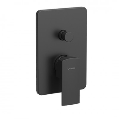 Valvex V bateria wannowo-prysznicowa podtynkowa czarny mat 2419350