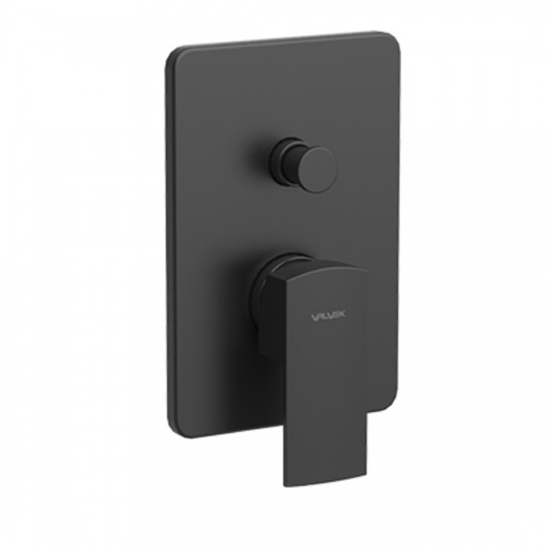 Valvex V bateria wannowo-prysznicowa podtynkowa czarny mat 2419350