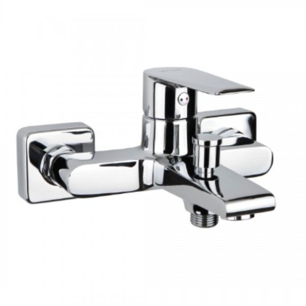 Valvex Esto bateria wannowa ścienna chrom 2414220