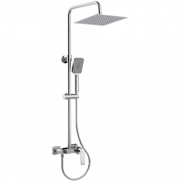 Valvex Esto zestaw natryskowy z deszczownicą 25 cm chrom 2414280