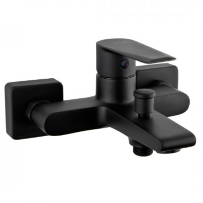 Valvex Esto bateria wannowa ścienna czarny mat 2414320