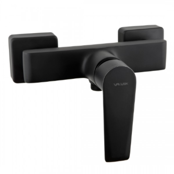 Valvex Esto bateria prysznicowa ścienna czarny mat 2414330