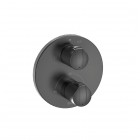 Roca T-1000 bateria wannowo-prysznicowa podtynkowa termostatyczna brushed titanium black A5A0D09NM0