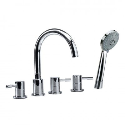 Valvex Vegane bateria wannowa 5-otworowa chrom 2422830