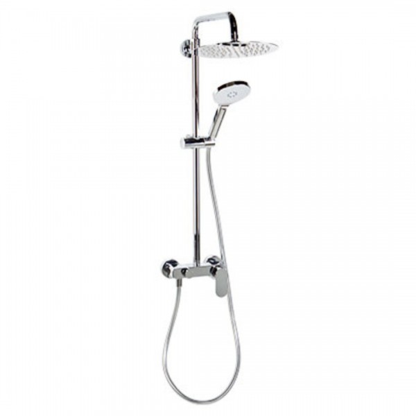 Valvex Tube zestaw natryskowy z deszczownicą 25 cm chrom 2455700