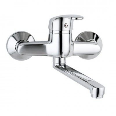 Valvex Logic bateria umywalkowa ścienna chrom 2450920