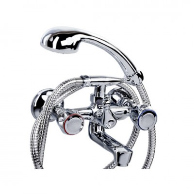 Valvex Class bateria wannowa ścienna chrom 2446030