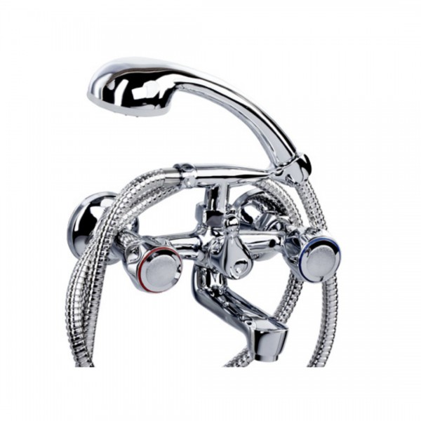 Valvex Class bateria wannowa ścienna chrom 2446030