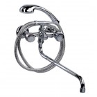 Valvex Class bateria wannowa ścienna chrom 2446050