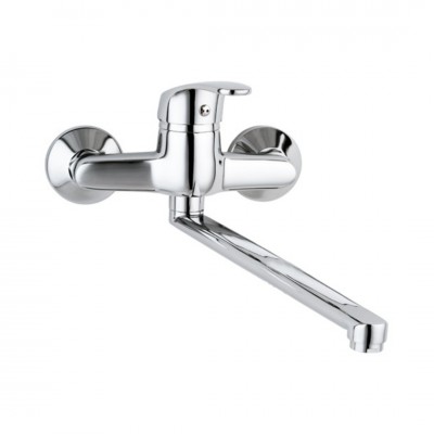 Valvex Logic bateria kuchenna ścienna chrom 2450940