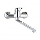 Valvex Logic bateria kuchenna ścienna chrom 2450940